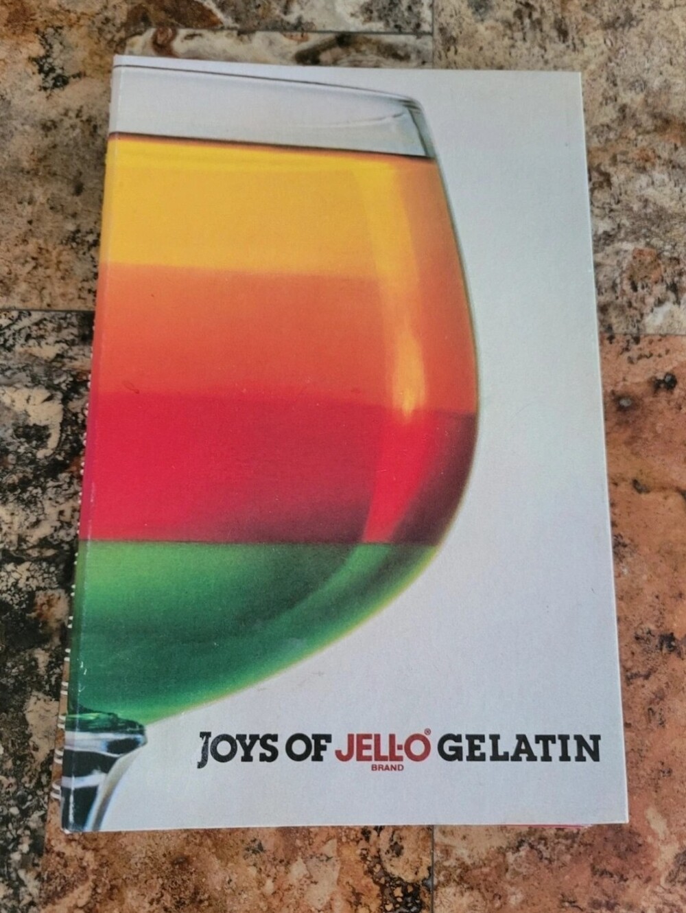 1981 Vintage Joys of Jell-O Gelatin Cookbook by General Foods
